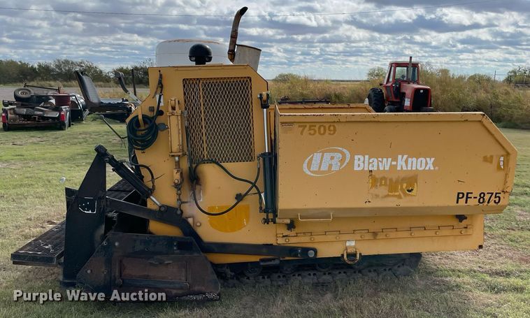 image for item NA9665 Ingersoll Rand Blaw-Knox PF-875  paver