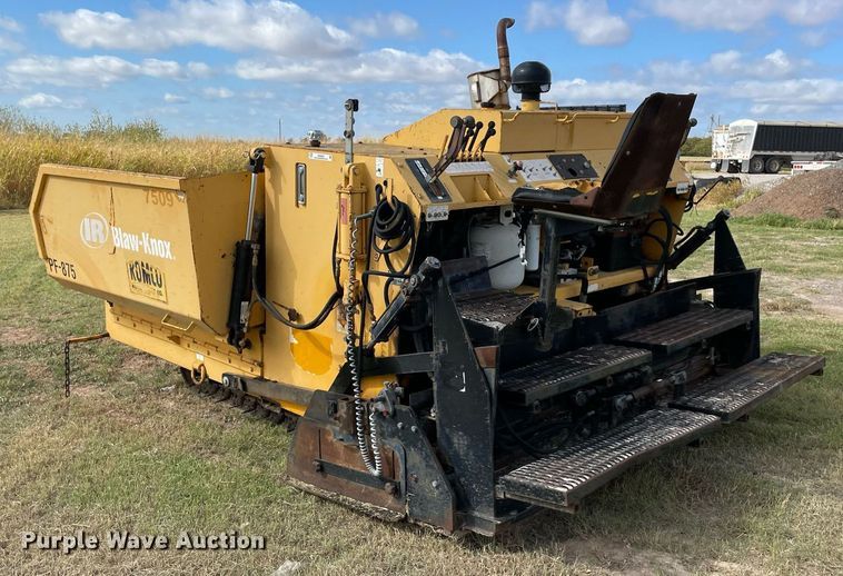 image for item NA9665 Ingersoll Rand Blaw-Knox PF-875  paver