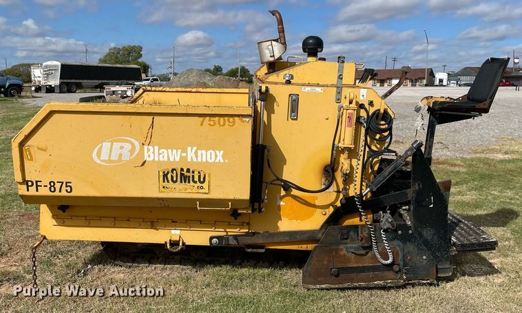 image for item NA9665 Ingersoll Rand Blaw-Knox PF-875  paver