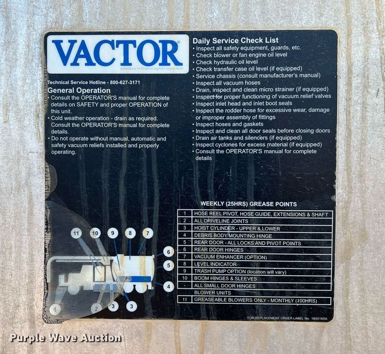 image for item NI9028 2009 International WorkStar 7600  vacuum truck