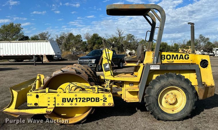 image for item NP9665 1995 Bomag BW172PDB-2  single drum vibratory roller