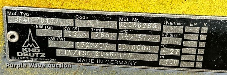 image for item NP9665 1995 Bomag BW172PDB-2  single drum vibratory roller