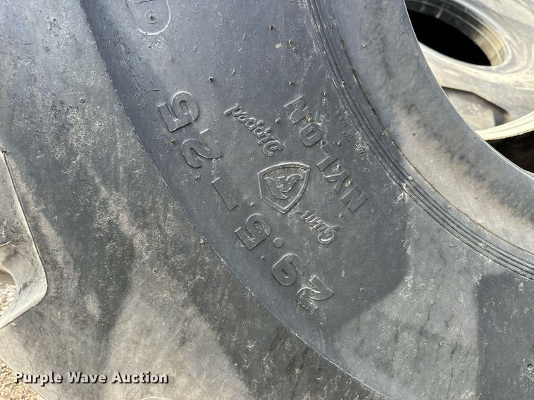 image for item NP9673 (3) Firestone 29.5-25 tires