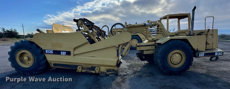 image for item NP9675 1989 Caterpillar 613C  elevating scraper