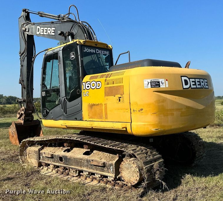 image for item NQ9344 2012 John Deere 160D LC  excavator