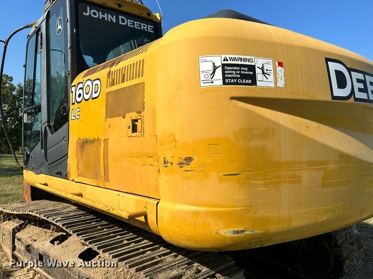 image for item NQ9344 2012 John Deere 160D LC  excavator