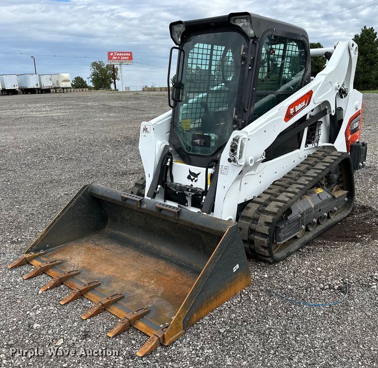 image for item NQ9407 2021 Bobcat T595  tracked skid steer loader