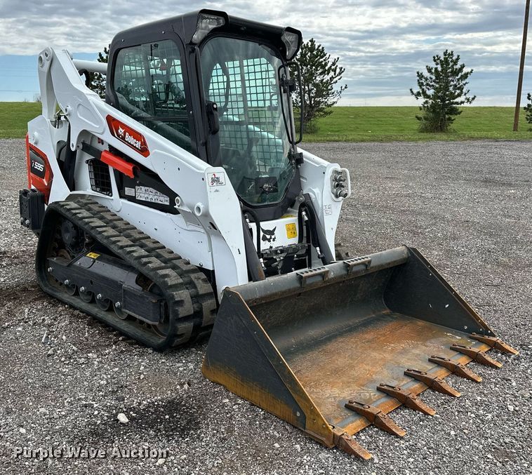 image for item NQ9407 2021 Bobcat T595  tracked skid steer loader