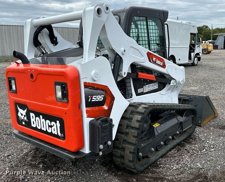 image for item NQ9407 2021 Bobcat T595  tracked skid steer loader