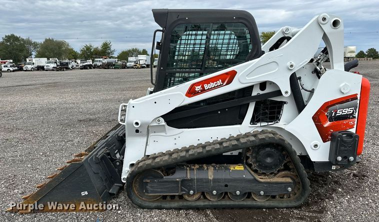 image for item NQ9407 2021 Bobcat T595  tracked skid steer loader
