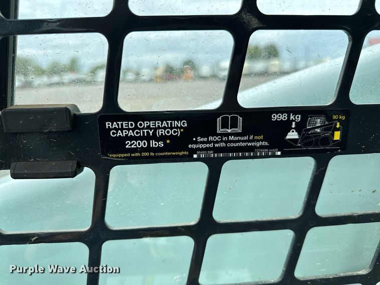 image for item NQ9407 2021 Bobcat T595  tracked skid steer loader