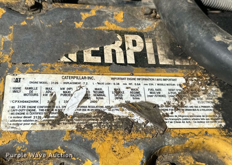 image for item NQ9417 2001 Sterling M7500  crane truck