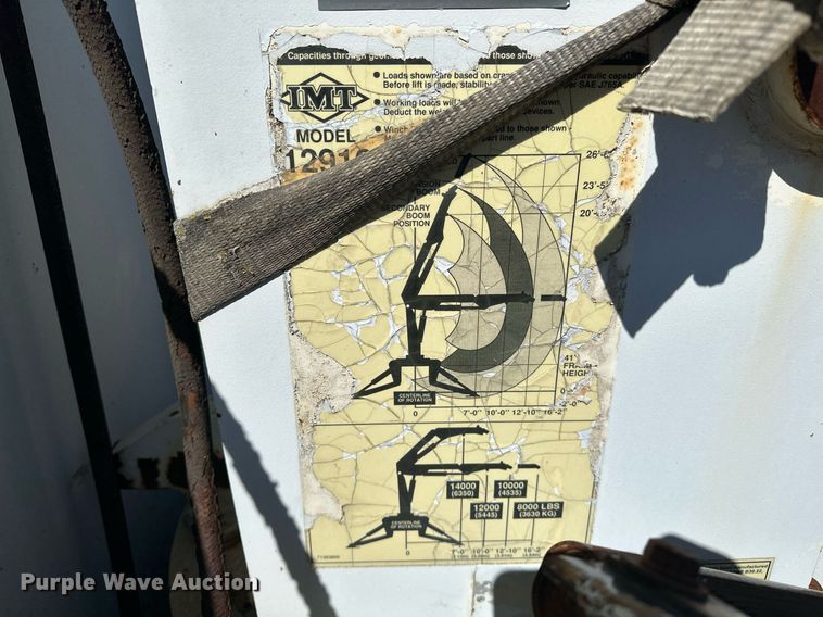 image for item NQ9418 2007 Sterling Acterra  crane truck