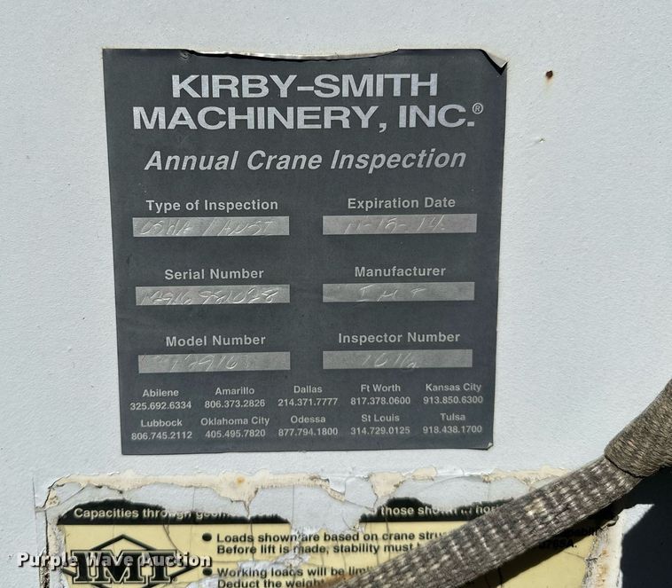 image for item NQ9418 2007 Sterling Acterra  crane truck