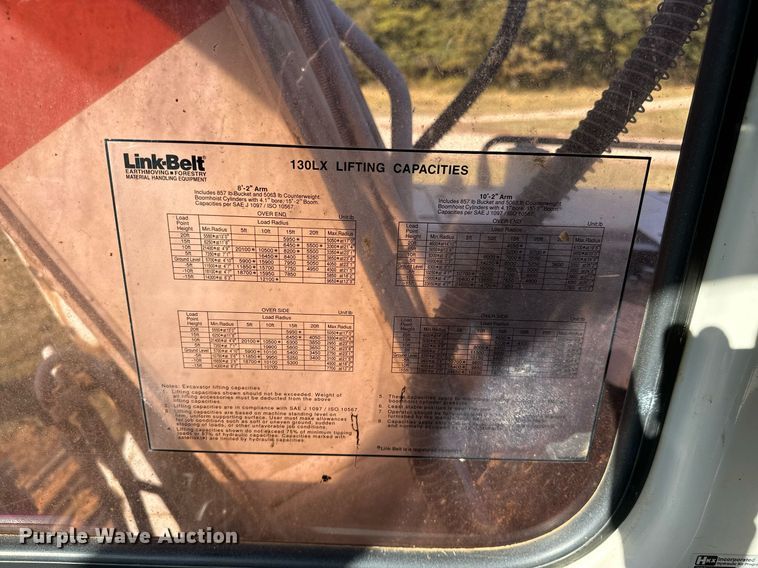 image for item NQ9463 2008 Link-Belt 130LX  excavator