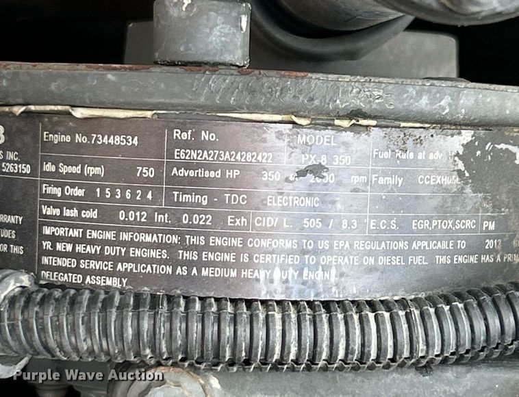 image for item NQ9894 2013 Kenworth T300  utility / service truck