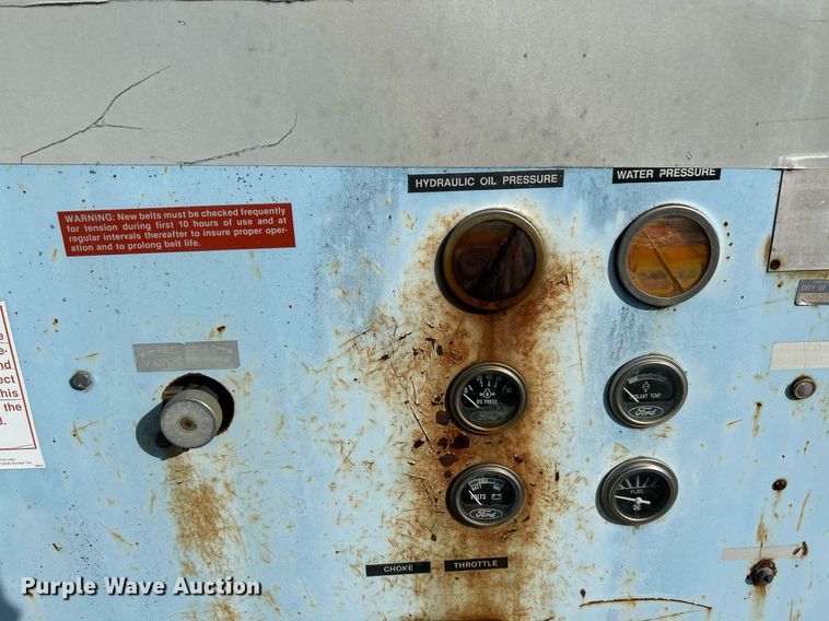 image for item NQ9935 1993 Sreco Flexible HV2060TR/L  sewer jetter trailer