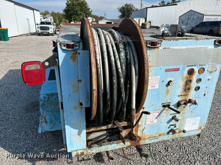 image for item NQ9935 1993 Sreco Flexible HV2060TR/L  sewer jetter trailer