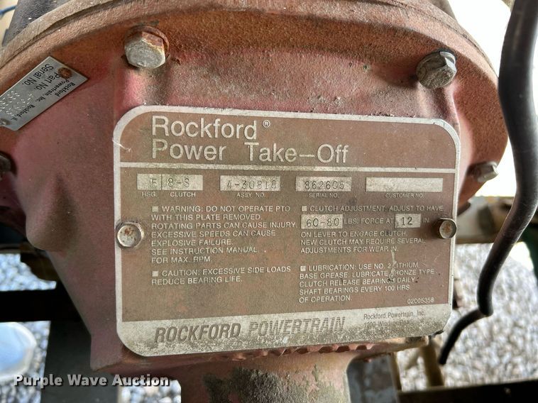 image for item NQ9935 1993 Sreco Flexible HV2060TR/L  sewer jetter trailer