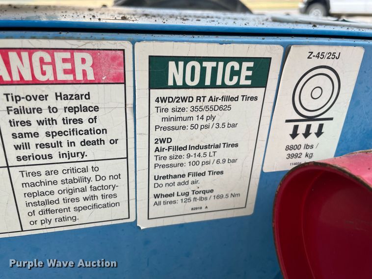 image for item NX9852 2008 Genie Z-45/25J  boom lift