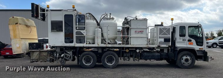 image for item NX9871 1998 Chevrolet T8500  paint striper truck