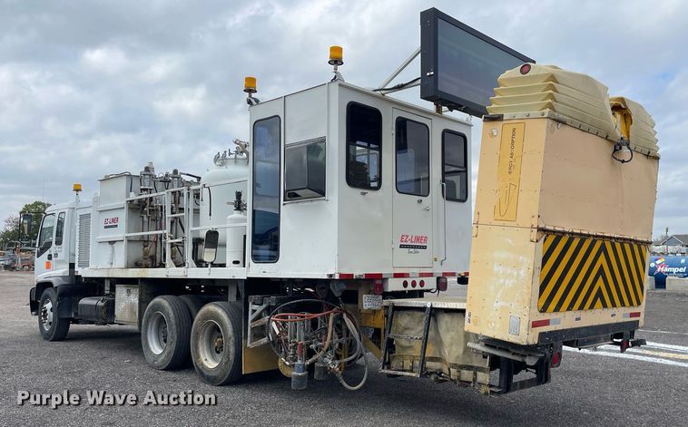 image for item NX9871 1998 Chevrolet T8500  paint striper truck