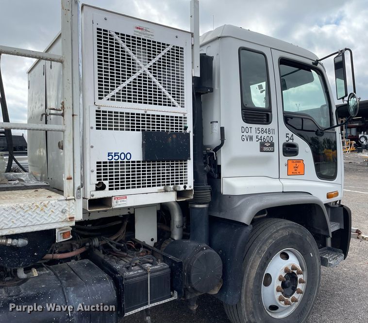 image for item NX9871 1998 Chevrolet T8500  paint striper truck