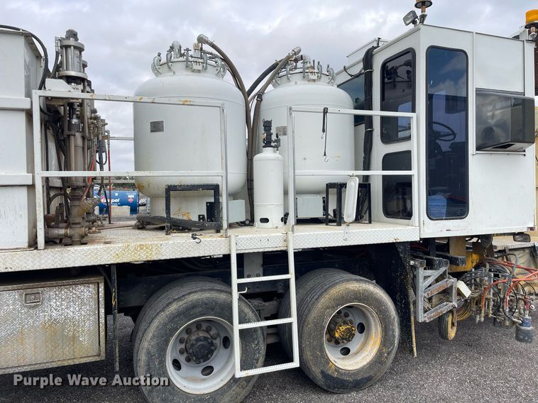 image for item NX9871 1998 Chevrolet T8500  paint striper truck