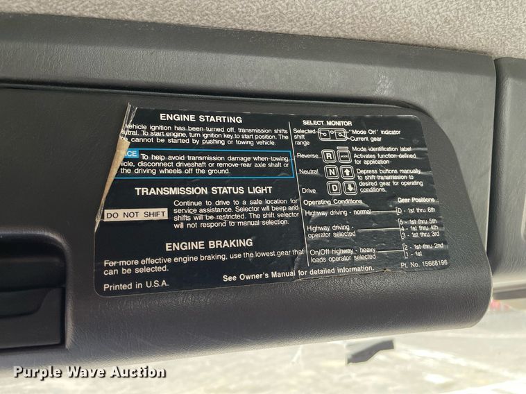 image for item NX9871 1998 Chevrolet T8500  paint striper truck