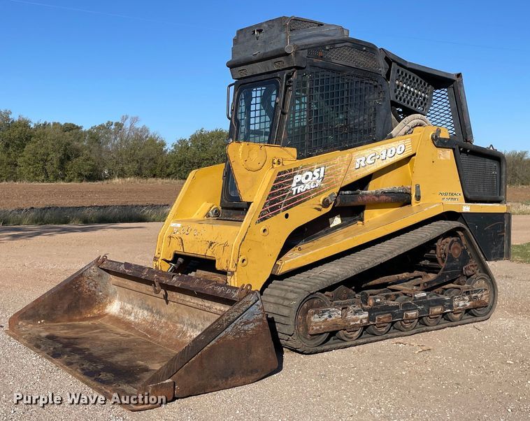 image for item NX9883 ASV RC100  tracked skid steer loader