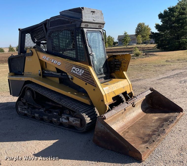image for item NX9883 ASV RC100  tracked skid steer loader