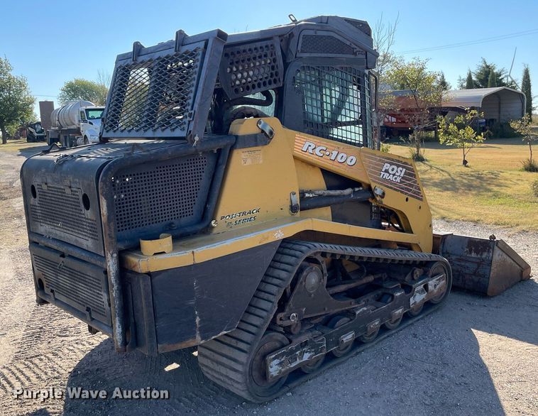 image for item NX9883 ASV RC100  tracked skid steer loader