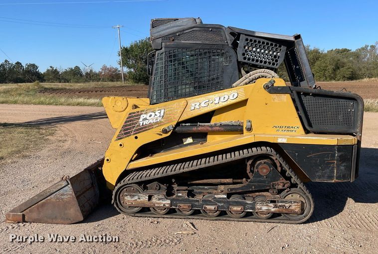 image for item NX9883 ASV RC100  tracked skid steer loader