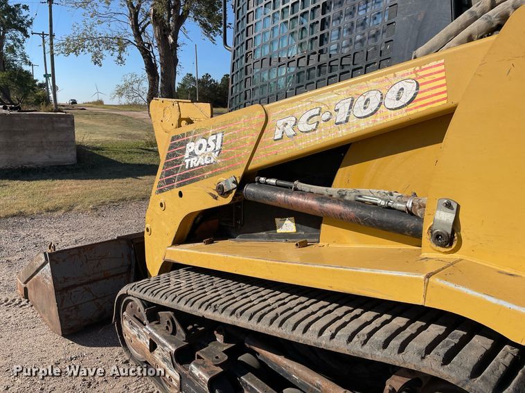 image for item NX9883 ASV RC100  tracked skid steer loader