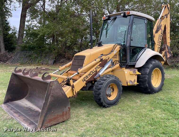 image for item NX9898 New Holland 555E  backhoe