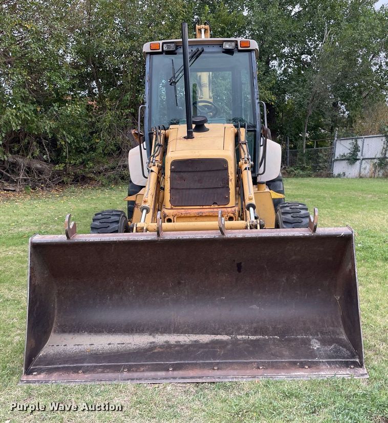 image for item NX9898 New Holland 555E  backhoe