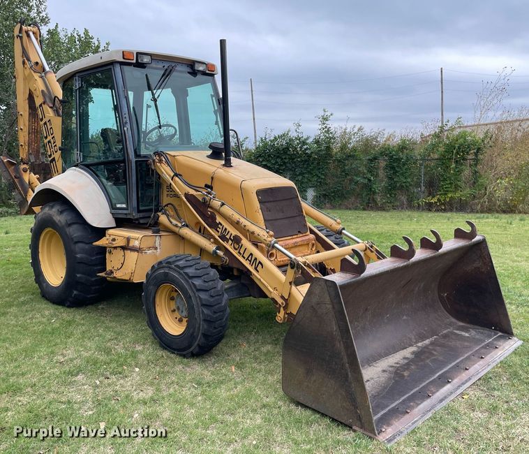 image for item NX9898 New Holland 555E  backhoe