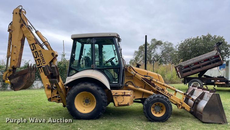image for item NX9898 New Holland 555E  backhoe