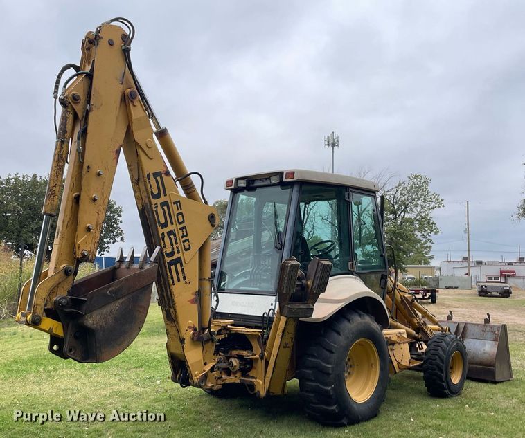 image for item NX9898 New Holland 555E  backhoe