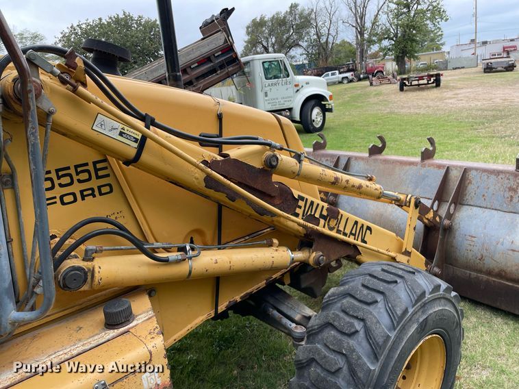 image for item NX9898 New Holland 555E  backhoe