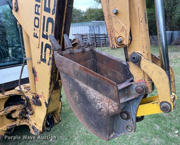 image for item NX9898 New Holland 555E  backhoe