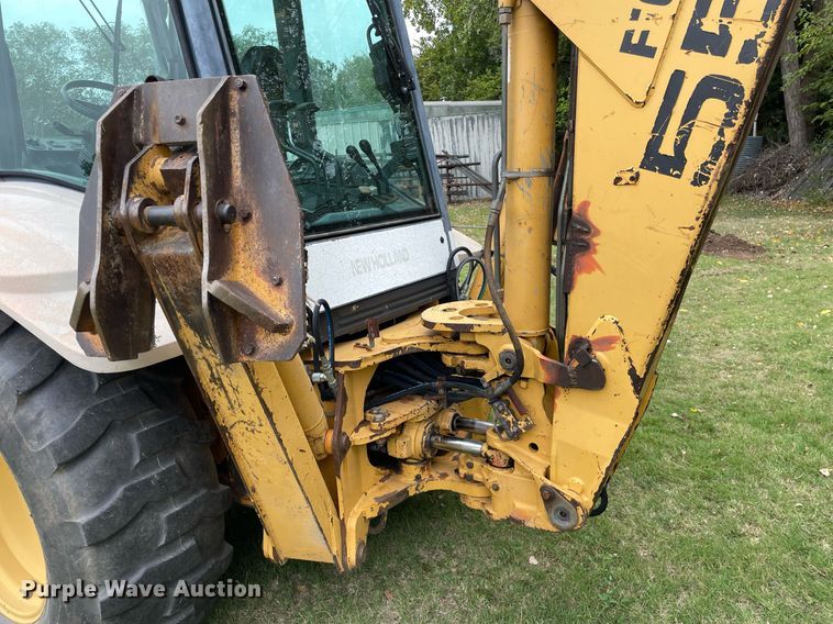 image for item NX9898 New Holland 555E  backhoe