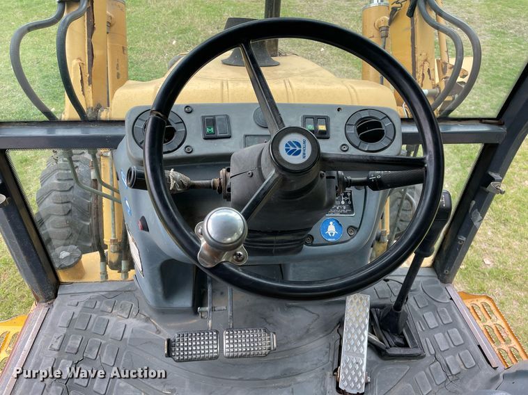 image for item NX9898 New Holland 555E  backhoe