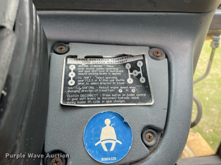 image for item NX9898 New Holland 555E  backhoe