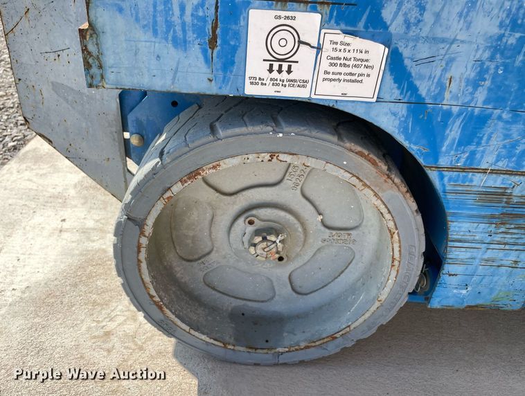 image for item NY9972 2014 Genie GS-2632  scissor lift