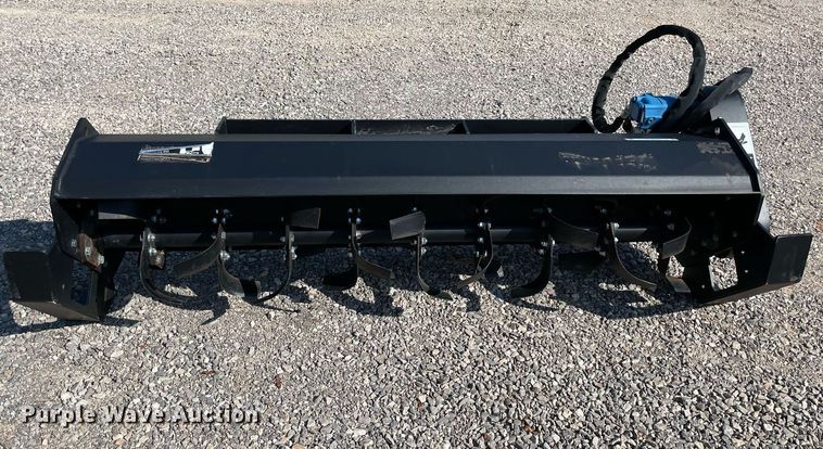 image for item NY9975 72" W skid steer tiller