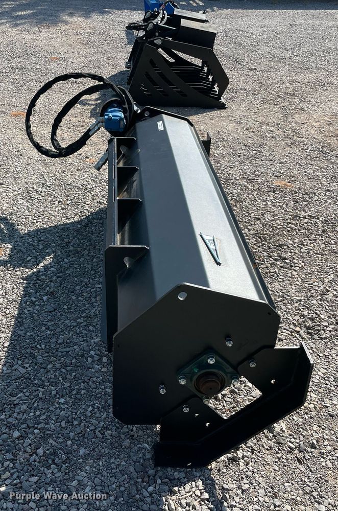 image for item NY9975 72" W skid steer tiller