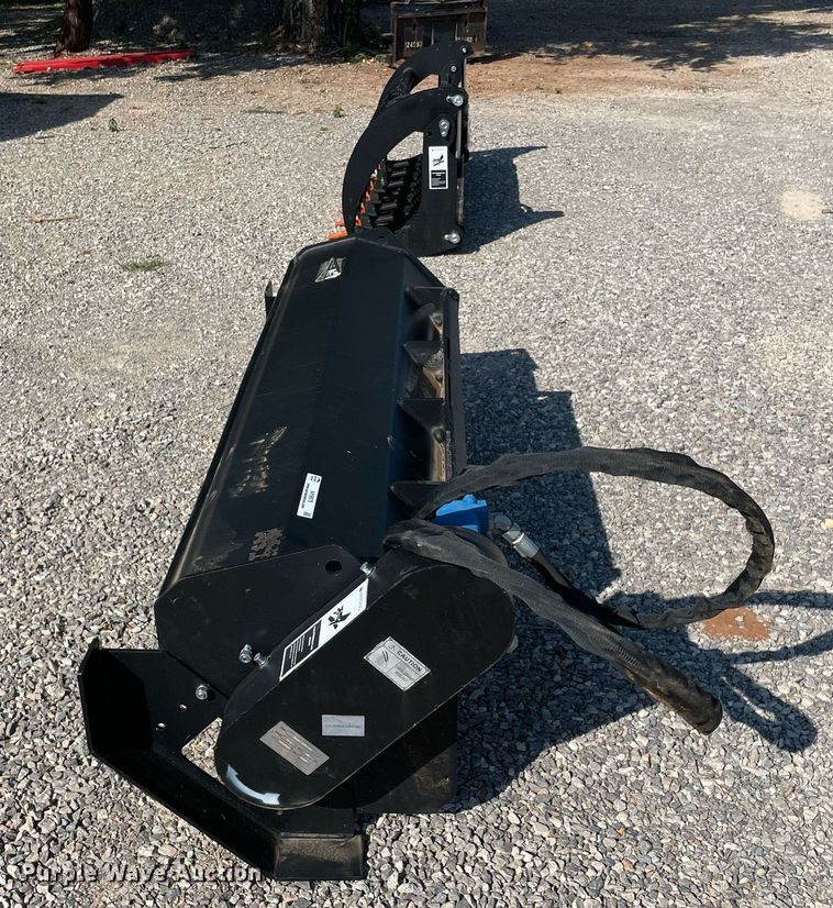 image for item NY9975 72" W skid steer tiller