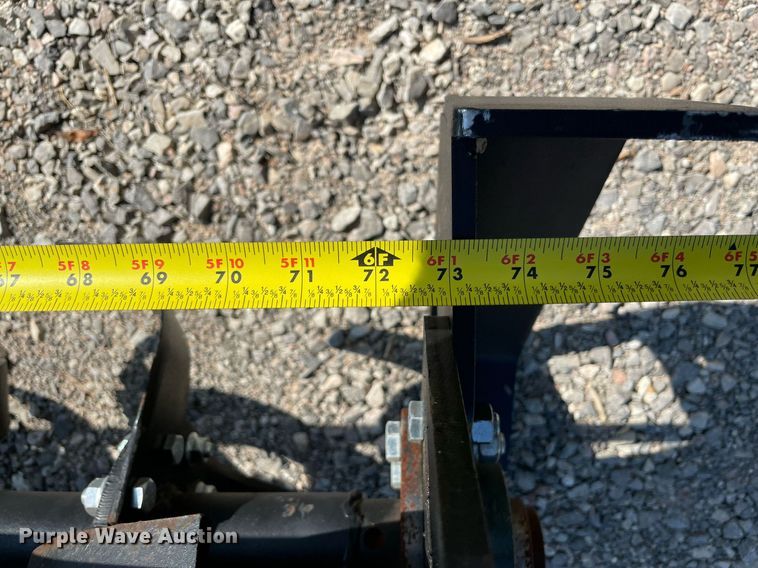 image for item NY9975 72" W skid steer tiller