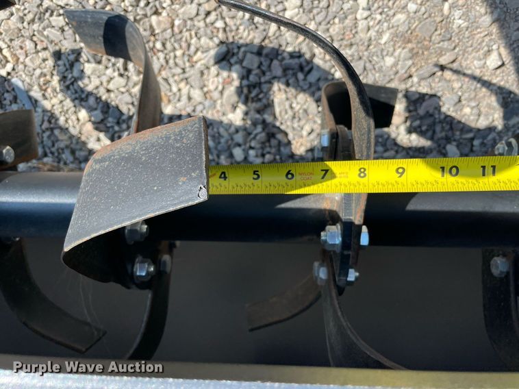 image for item NY9975 72" W skid steer tiller